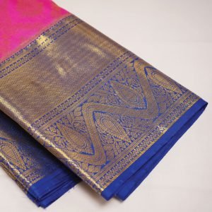 Pure Dharmavaram Silk Handloom Saree Red